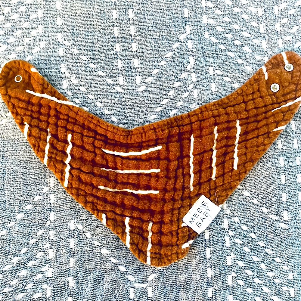 Mebie Baby Muslin Bib/Kerchief